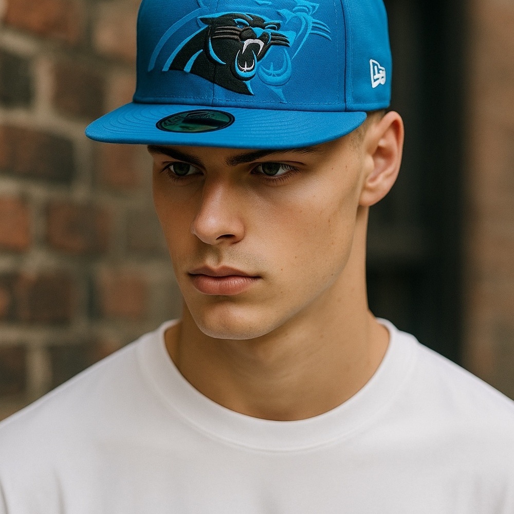 New Era Carolina Panthers Blue NFL 59FIFTY Fitted hat Cap